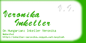 veronika inkeller business card